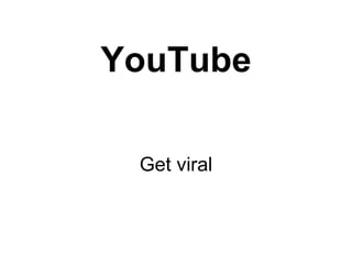 YouTube Get viral 