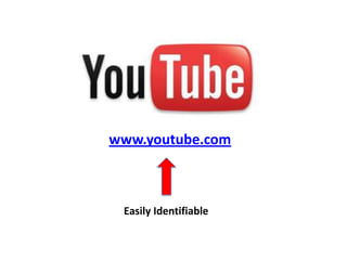 www.youtube.com
Easily Identifiable
 