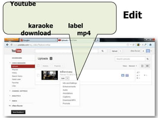Edit
Youtube
karaoke label
download mp4
 