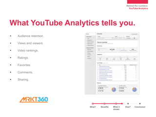 Youtube Comment Analytics YouTube-Analytics-Mrkt360hpttshjsgshghysh | PPTX