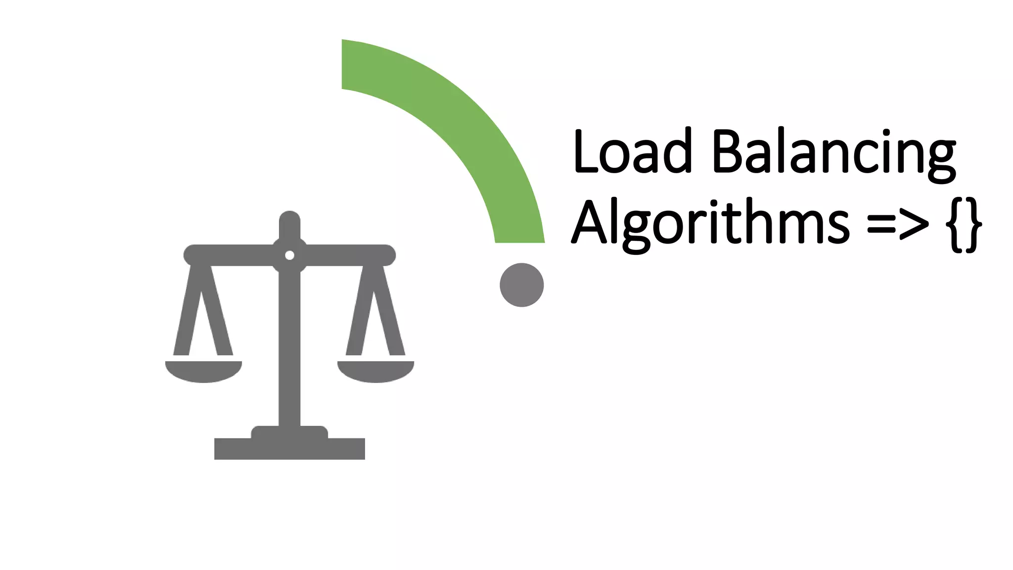 Load Balancing Algorithms - Which one to choose? | PPT