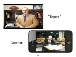 “Expert”




Learner


          44
 