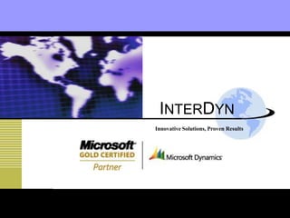 INTERDYN Innovative Solutions, Proven Results 