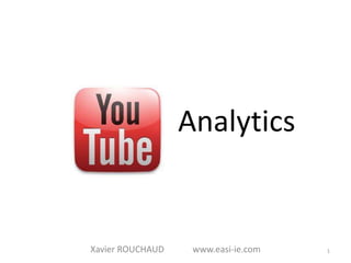 Analytics


Xavier ROUCHAUD    www.easi-ie.com   1
 