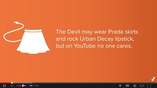 TheDevilmaywearPradaskirts
androckUrbanDecaylipstick,
butonYouTubenoonecares.
 
