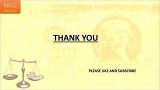 THANK YOU
PLEASE LIKE AND SUBSCRIBE
 