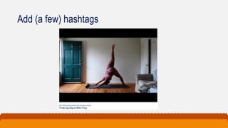 Add (a few) hashtags
 