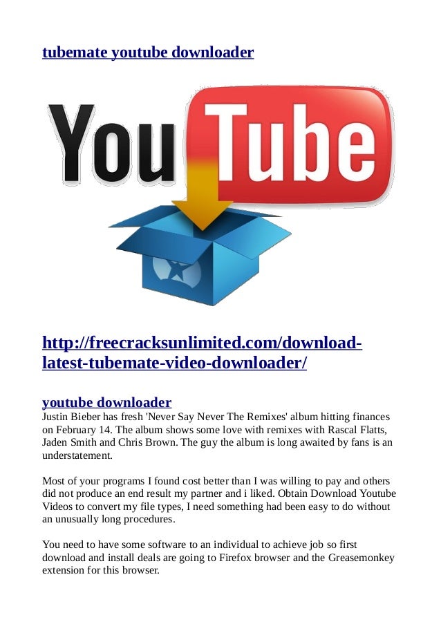 Tubemate app for ipod keysloxa