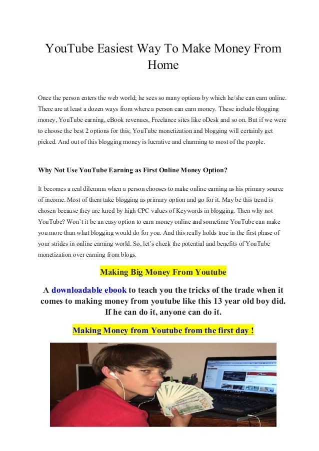 Image Result For How To Make Money On Youtubea Image Result For How To Make Money On Youtubea
