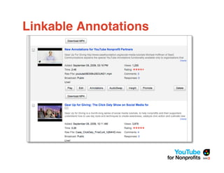 Linkable Annotations
 