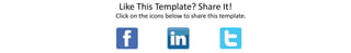 Like This Template? Share It!
Click on the icons below to share this template.

 