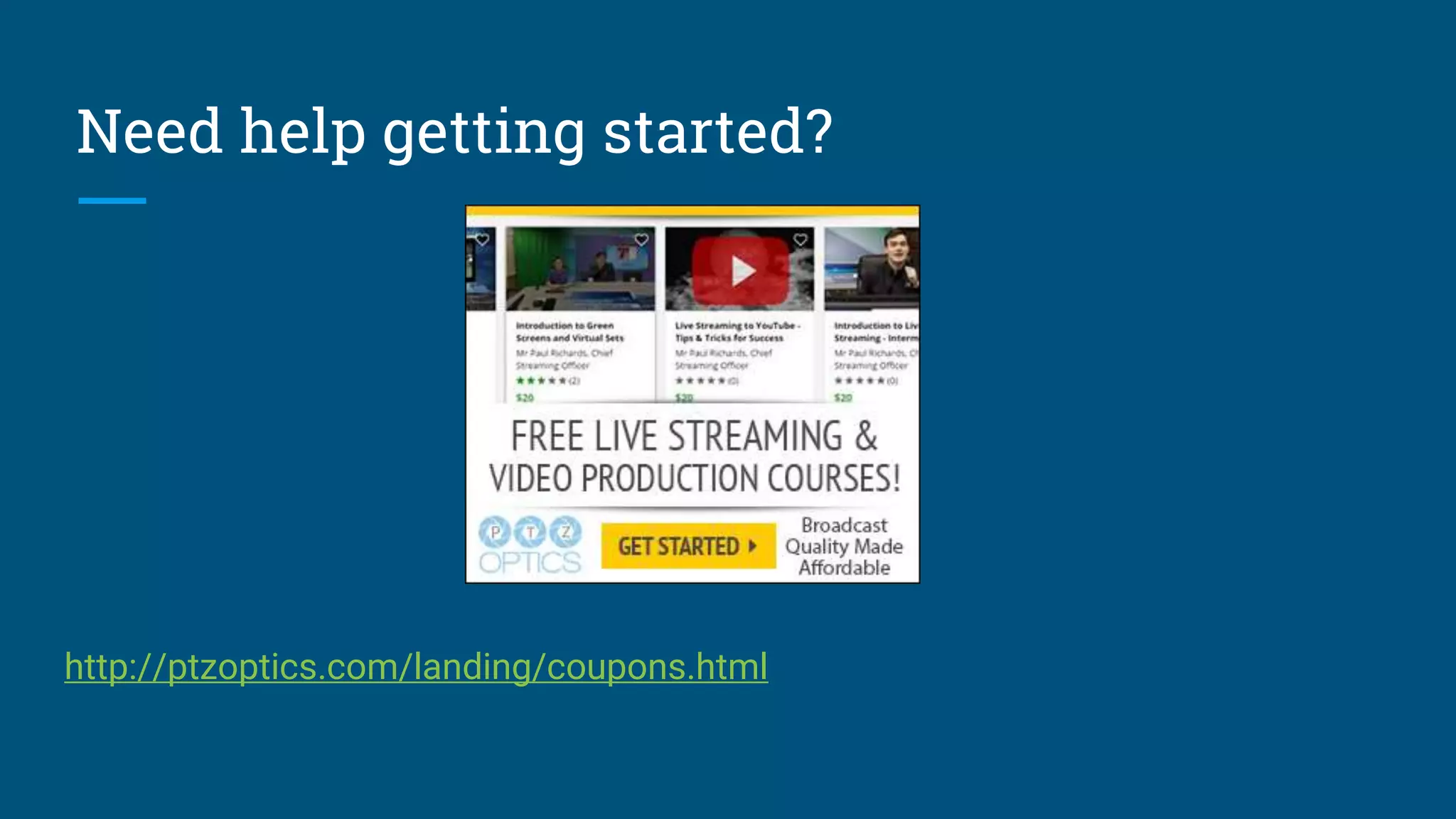 Live Streaming Checklist | PPTX