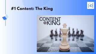 #1 Content: The King
 