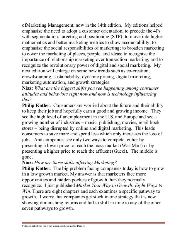 principles of marketing philip kotler 14th edition pdf free