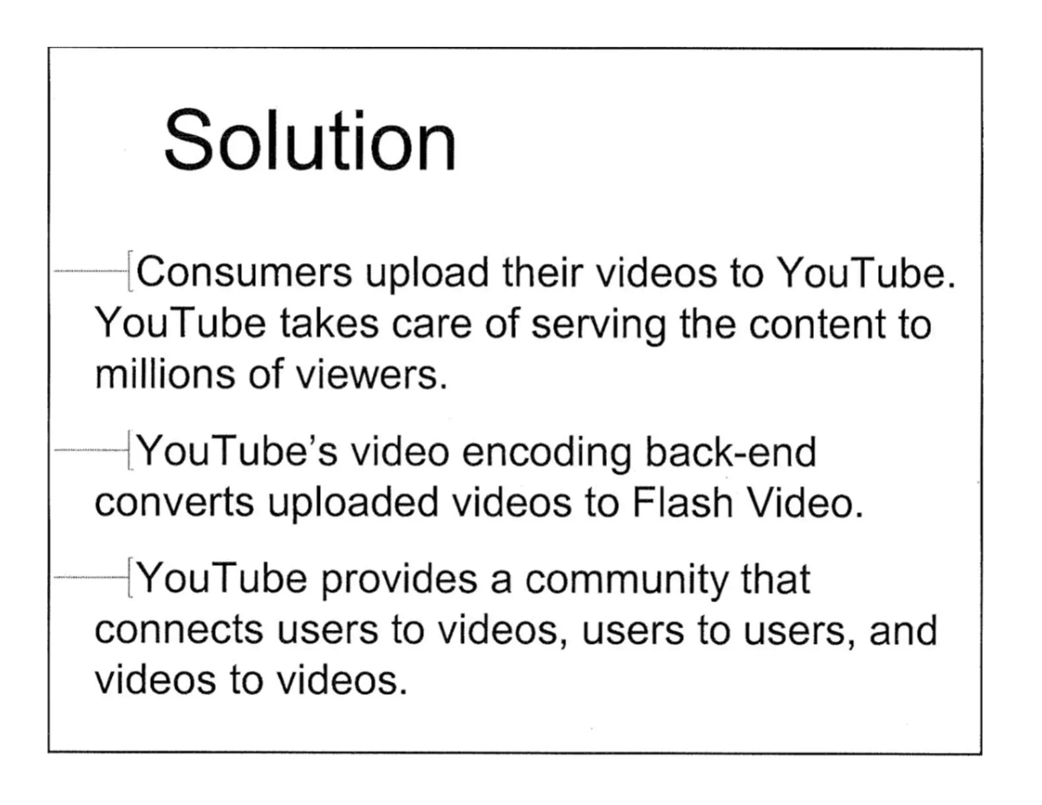YouTube Pitch Deck