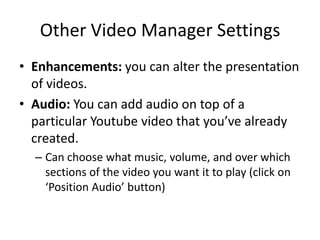 Youtube Powerpoint Presentation | PPTX