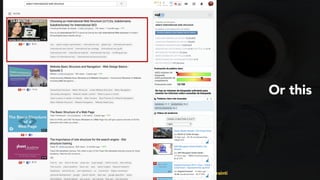 #youtubeseo at #semrushconf2019 by @aleyda from @orainti
Or this
 