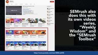 semrush youtube seo
