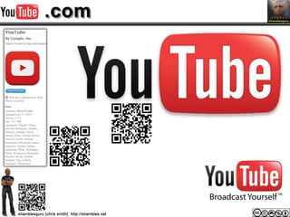 Youtube Presentation at #OZeLIVE by Shamblesguru 23 Feb 2014