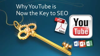 WhyYouTube is
Now the Key to SEO
 