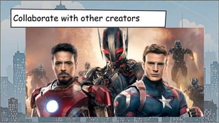 Book reviews, product reviews, app
reviews, movie reviews, and link to an
Amazon affiliate.
Tips, tricks, & updates. Be industry
specific and focus on the success of
your following. Offer consultation or
your course.
Product and service videos. Speaker
reel. Focus on your core strengths and
sell it hard bro! This is your chance.
 