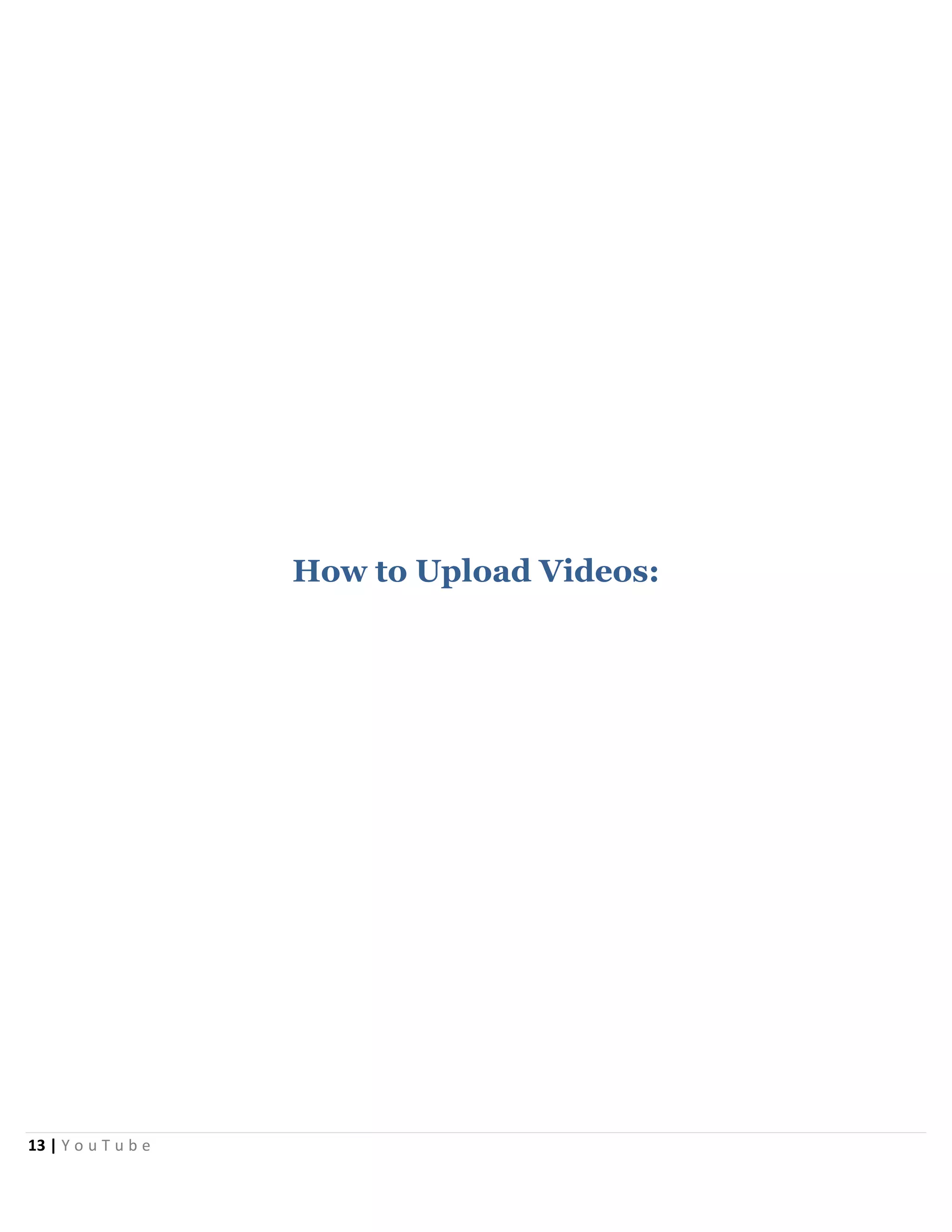 YouTube Tactical Guide