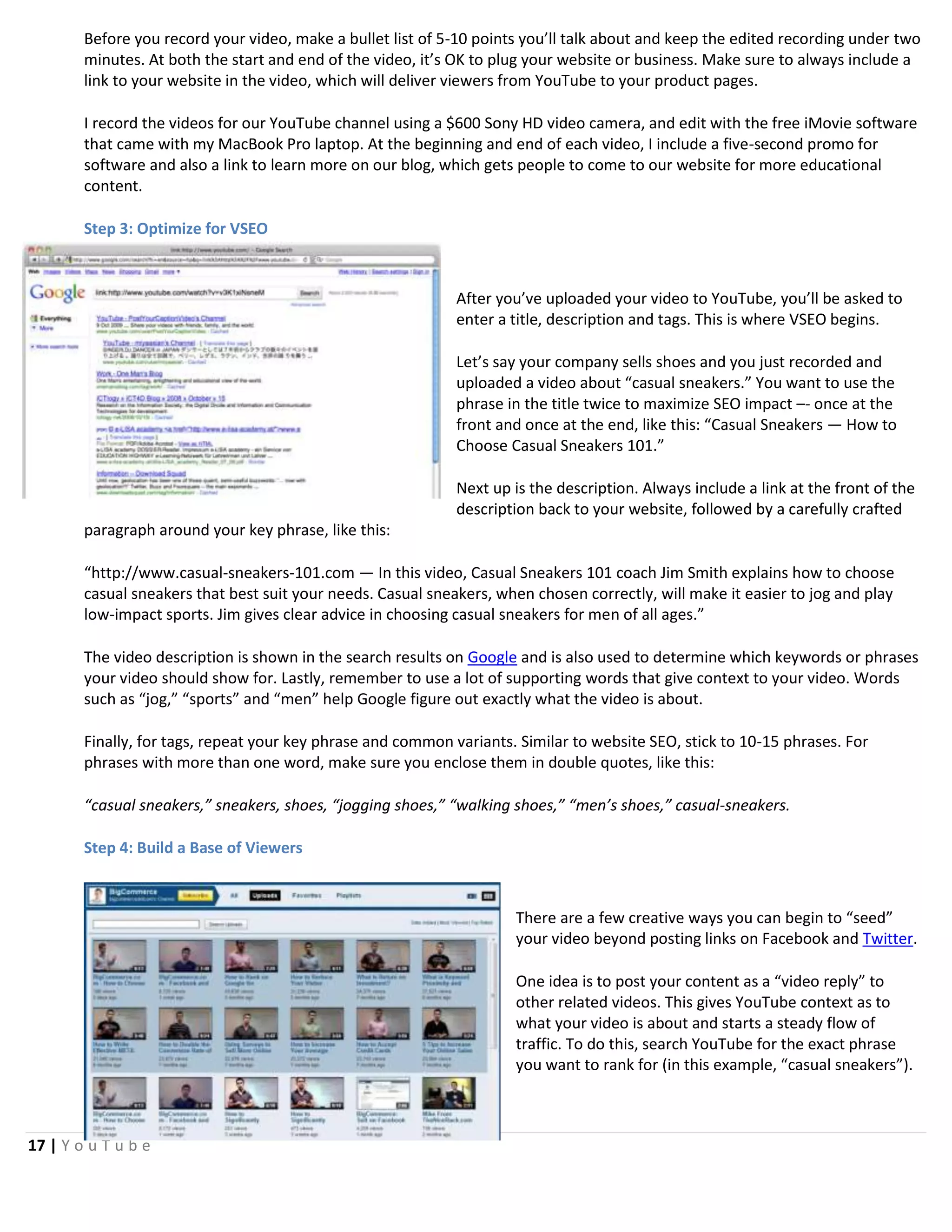 YouTube Tactical Guide