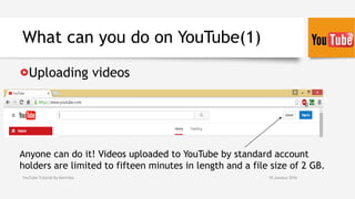 Youtube tutorial | PPTX