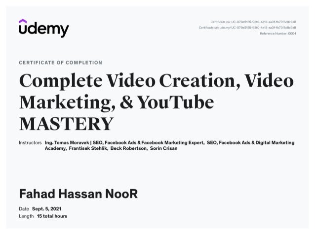 Complete Video Production, Video Marketing, & YouTube Course - Fahad Hassan Noor