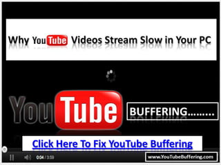 Click Here To Fix YouTube Buffering
 