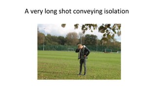 A very long shot conveying isolation
 