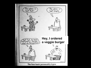 Hey, I ordered  a veggie burger ! 