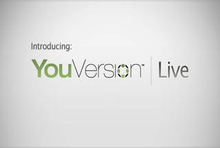 YouVersion Live