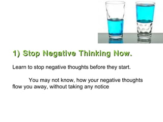 How to Overcome from Negative Thinking | PPT