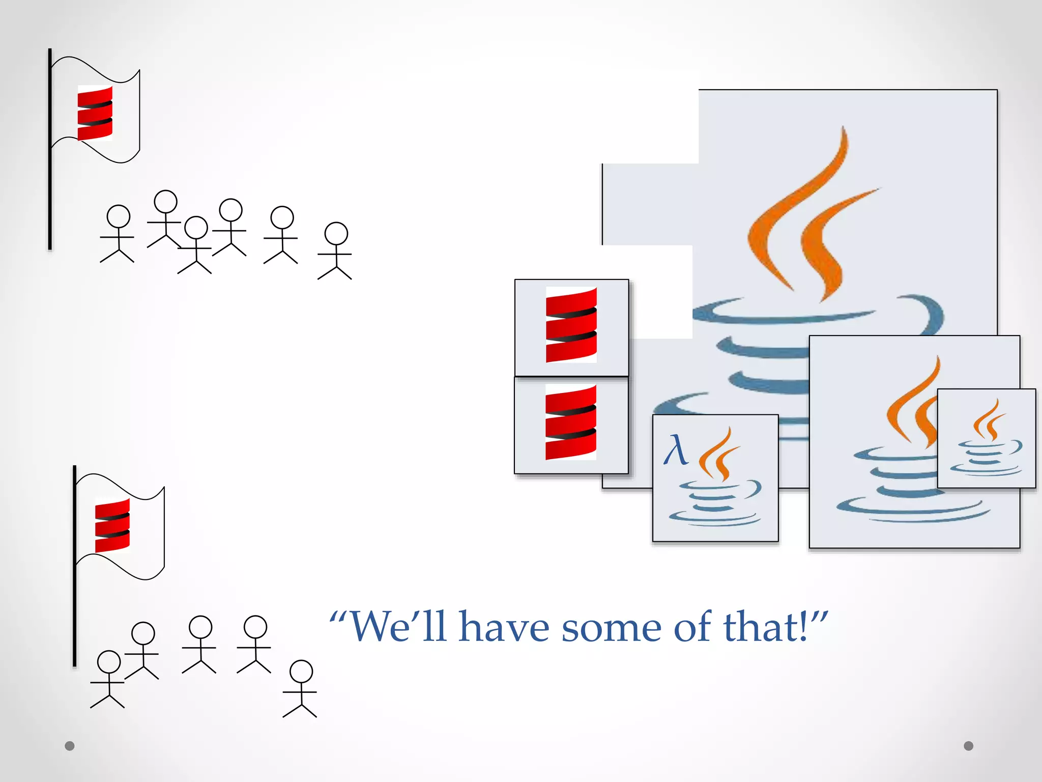 “We’ll have some of that!”
λ
 