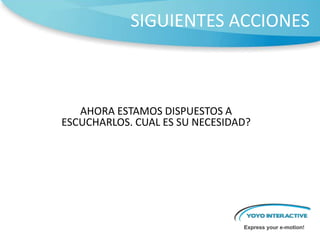  Herramientas actualizadas Disminución de RiesgosProfesionalismo en el servicio (Experiencia, personal certificado) 
