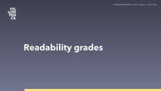 Metrics for Readability and Why they Matter | PDF