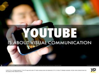 © 2015 YP LLC. All rights reserved. YP, the YP logo and all other YP marks contained herein are trademarks of YP LLC and/or YP affiliated companies. All other marks contained herein are
the property of their respective owners.
 