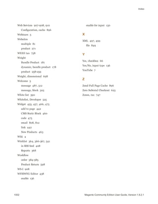 Magento community edition user guide