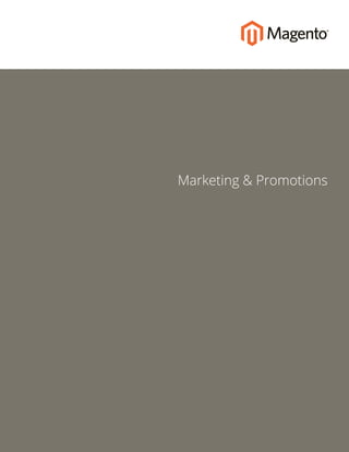 Marketing & Promotions
 
