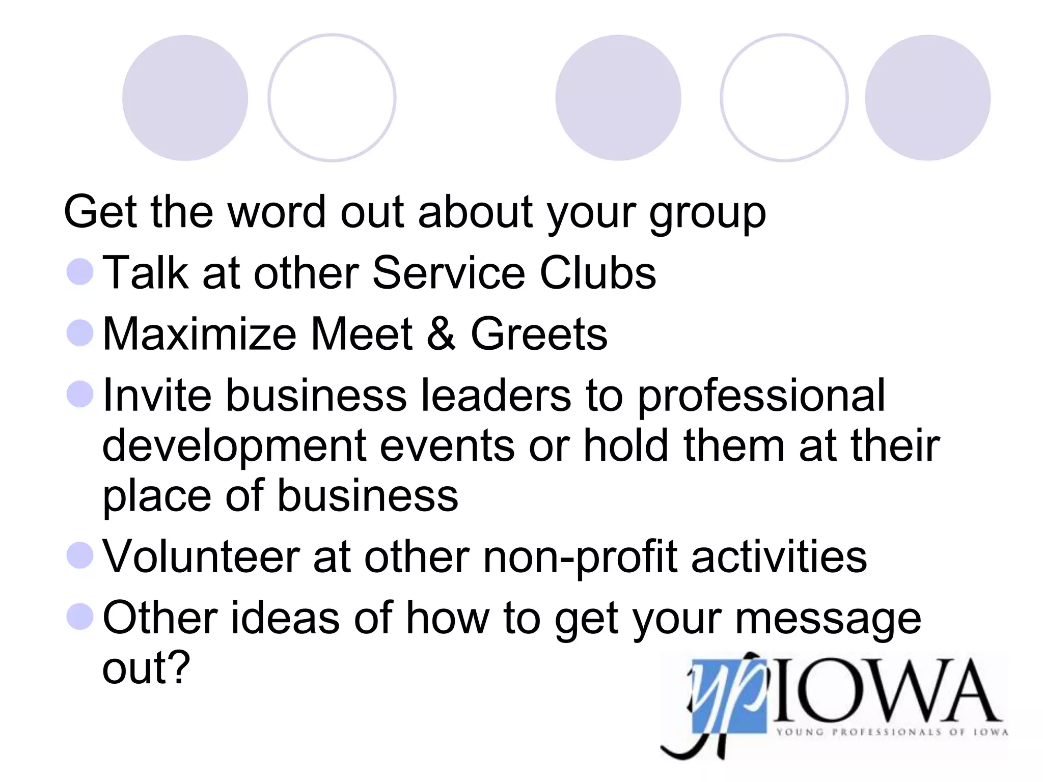 YPIowa 2007 YP Leaders Academy