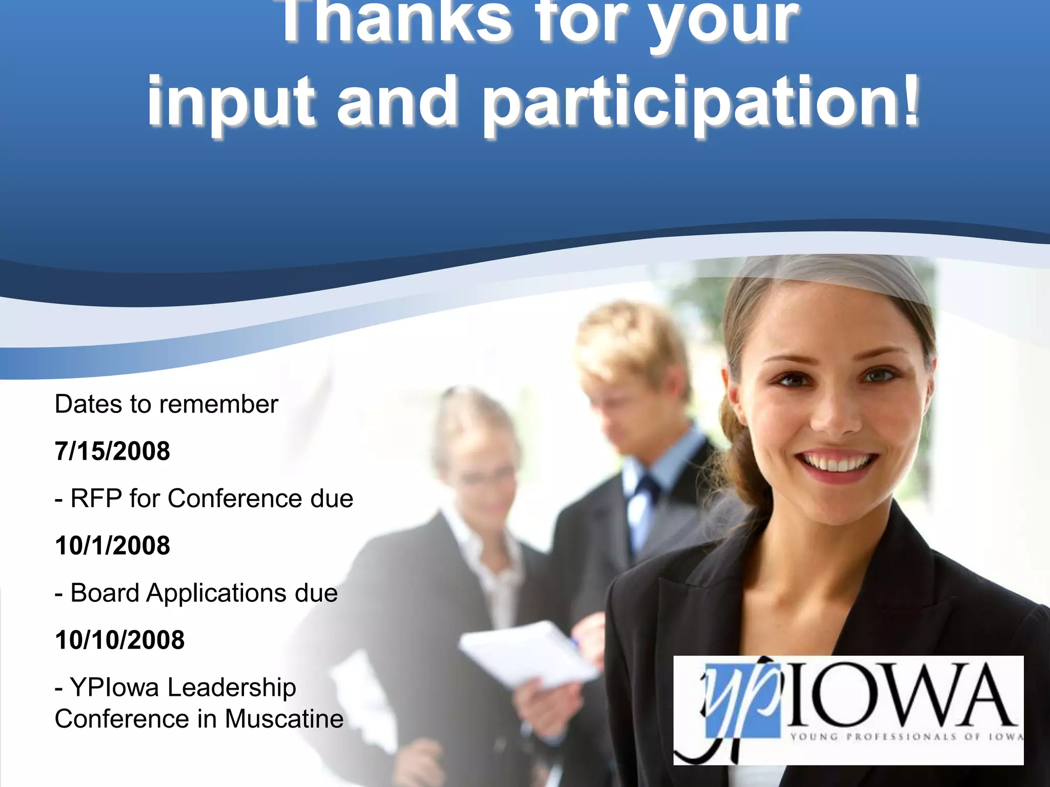 YPIowa 2007 YP Leaders Academy