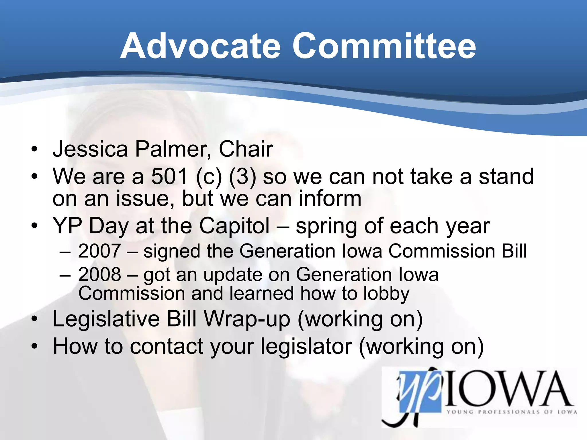 YPIowa 2007 YP Leaders Academy