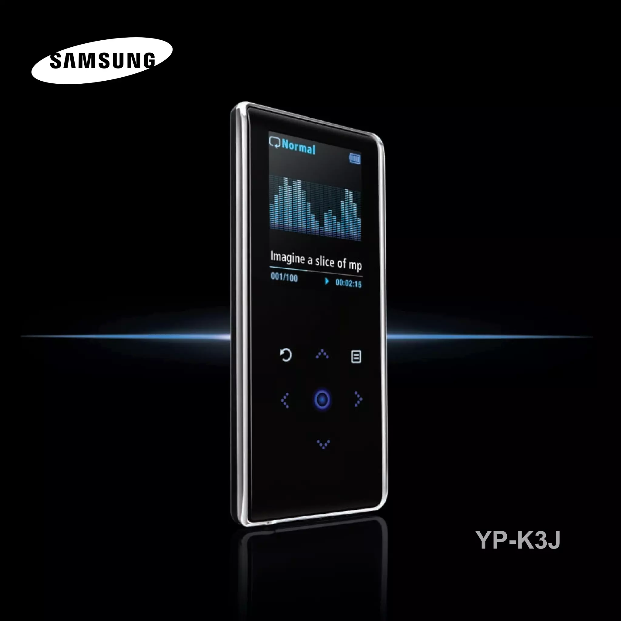 le manuel de Samsung K3 lecteur mp3!
