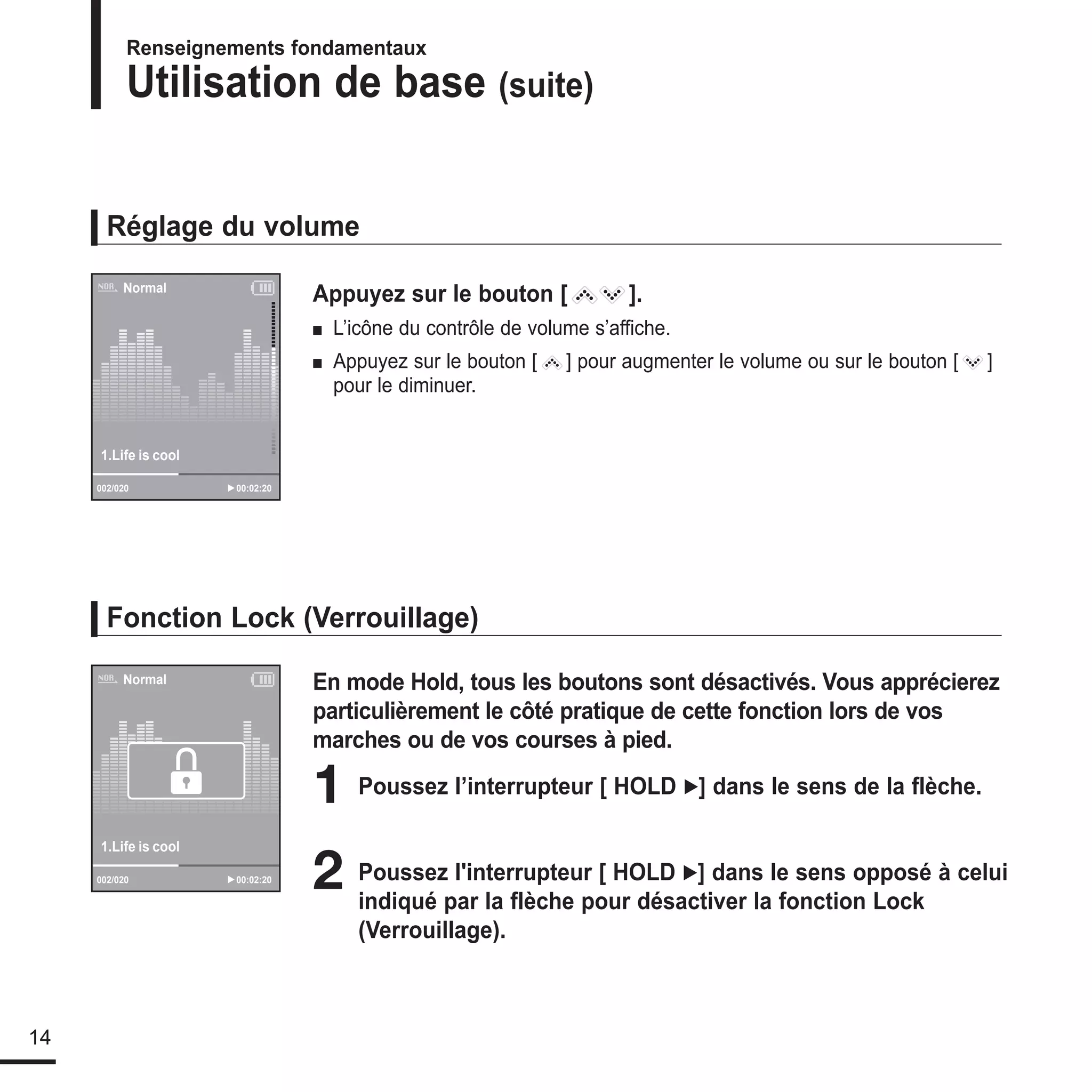 le manuel de Samsung K3 lecteur mp3!