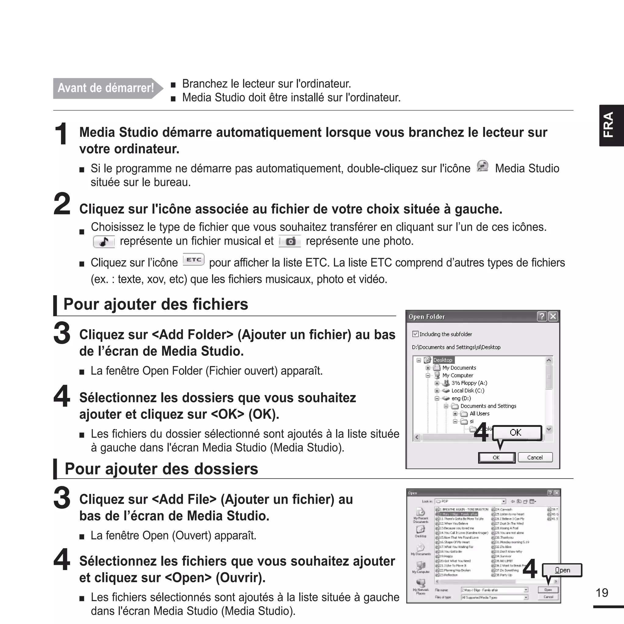 le manuel de Samsung K3 lecteur mp3!