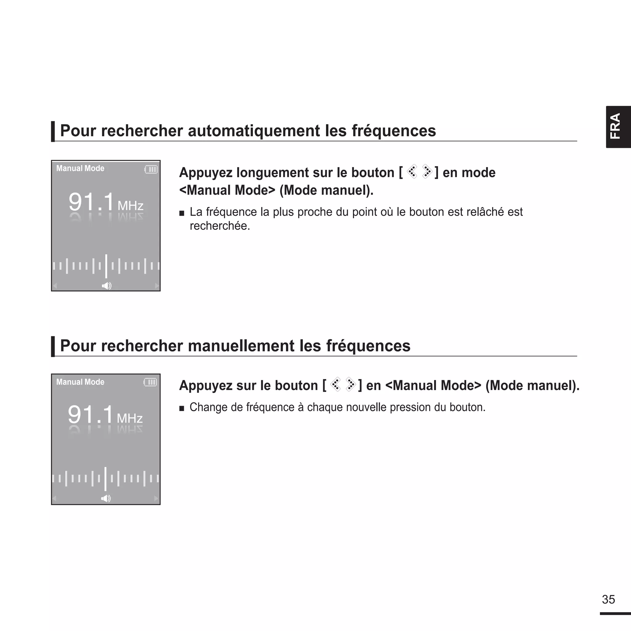 le manuel de Samsung K3 lecteur mp3!