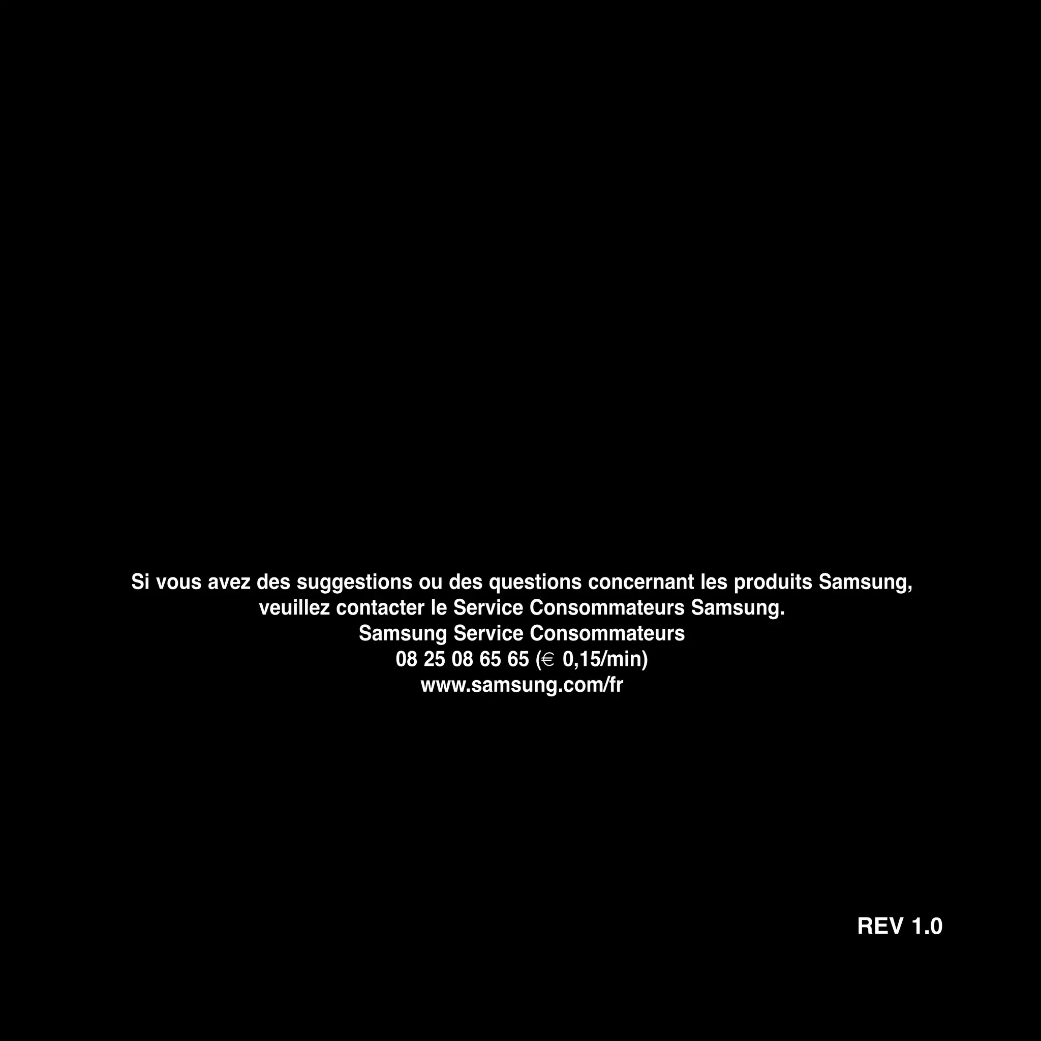 le manuel de Samsung K3 lecteur mp3!