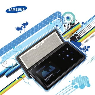 le manuel de Samsung K5 lecteur mp3!