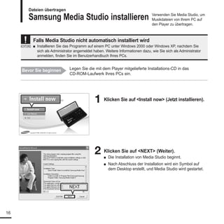 YP-K5 Benutzerhandbuch